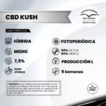 CBD Kush Fem x3 - Dutch Passion - Imagen 2