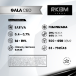 Gala CBD Fem (Fotoperiódica) - R-Kiem Promo 3+3 - Imagen 2