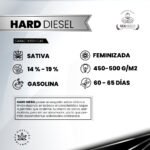 Hard Diesel Fem - Gea Seeds - Imagen 2