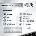 Green Crack Punch Fem x3 - Royal Queen Seeds - Imagen 2
