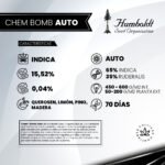 Chem Bomb Auto x3 - Humboldt seeds - Imagen 2
