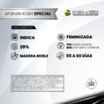 Afghan Kush Special Fem x3 - World Of Seeds - Imagen 2