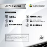 Mazar Kush Fem x3 - World Of Seeds - Imagen 2