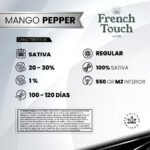 Mango pepper (Regular) Landrace - French Touch Seeds x5 - Imagen 2