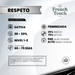Respeto Fem (Fotoperiodica)- French Touch Seeds x3 - Imagen 2