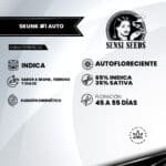 Skunk #1 Auto - Sensi Seeds x3 - Imagen 2